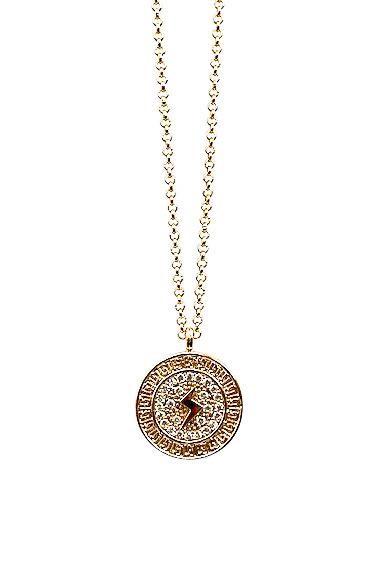 Meghan Bo Designs Bolt Medallion Necklace